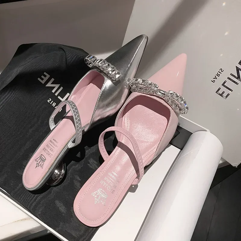 Women Patent Pink Slippers Spr - Women'S Shoes Clogs 评论和价格