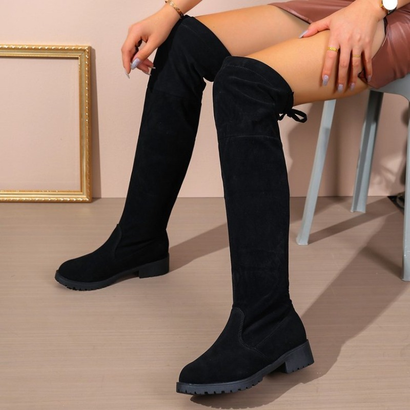 Women Over‑the‑Knee Boots Sued - Sock Boot Women 评论和价格