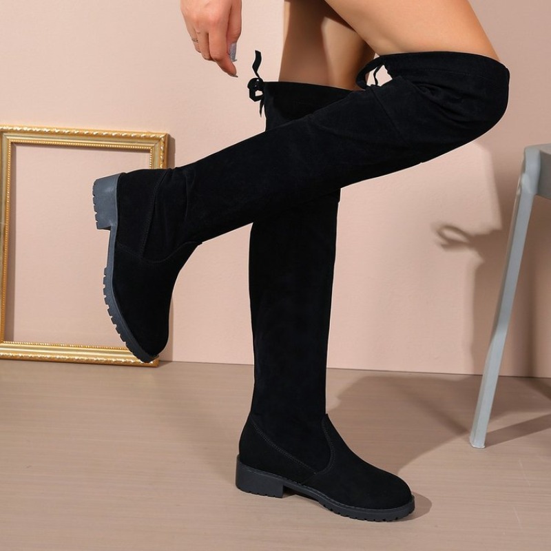 Women Over‑the‑Knee Boots Sued - Sock Boot Women 评论和价格