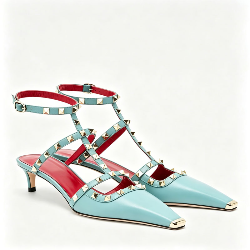 2026 Women's Rivet Low Heel Sq - Women'S Shoes Quality 评论和价格