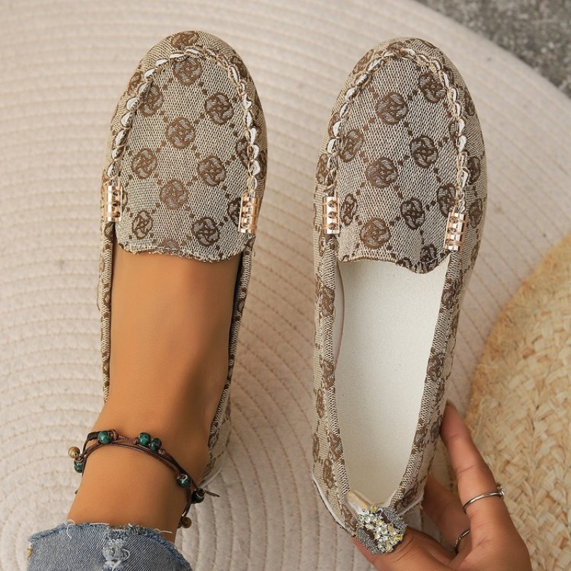 Women Flats Shoes Luxury Print - Women Shoes Tennis 评论和价格