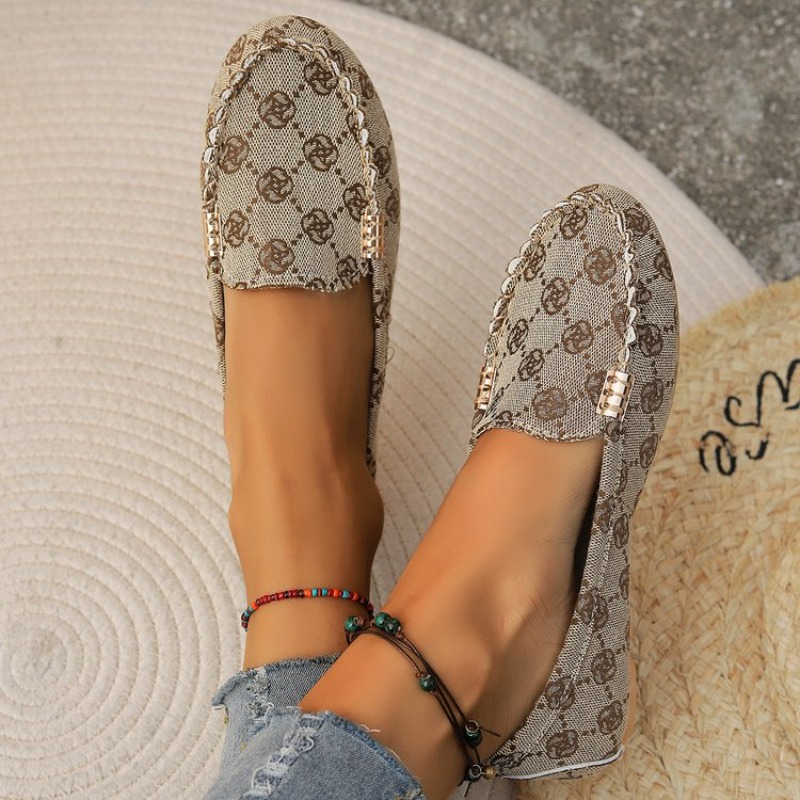 Women Flats Shoes Luxury Print - Women Shoes Tennis 评论和价格