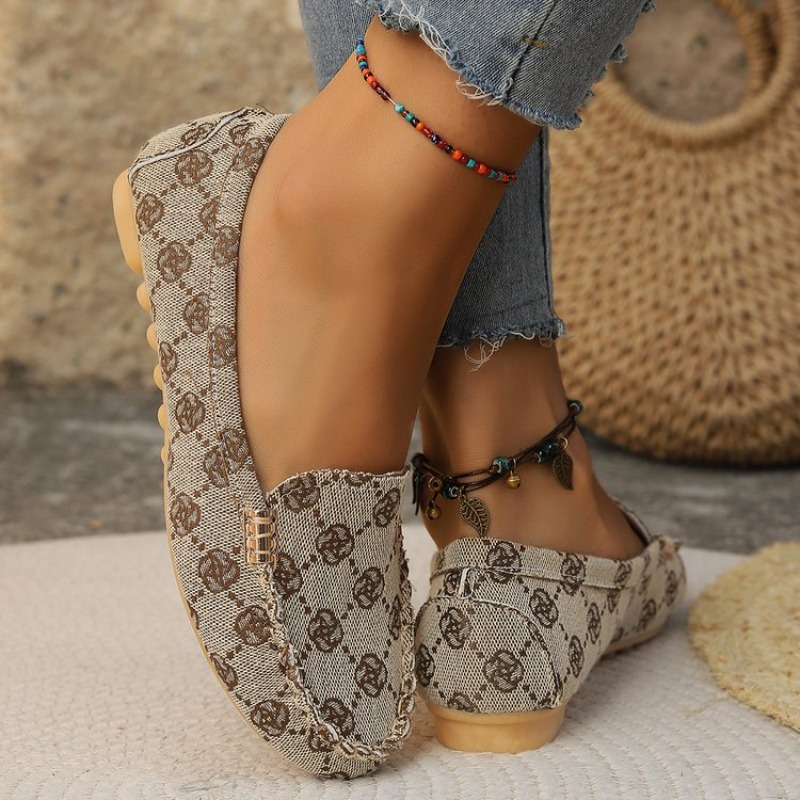 Women Flats Shoes Luxury Print - Women Shoes Tennis 评论和价格
