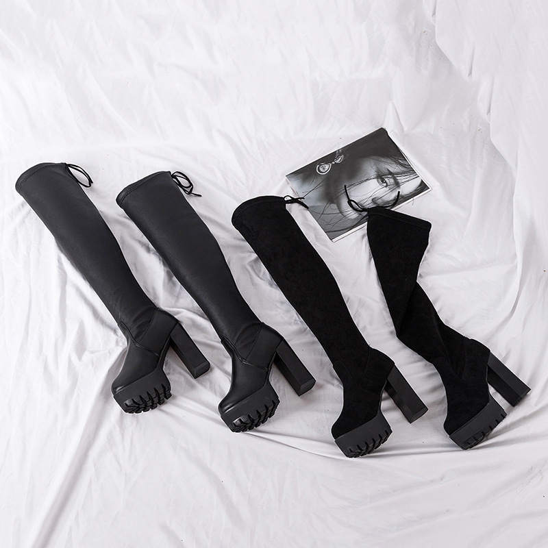 Knee over long boots for women - Sock Boot Women 评论和价格